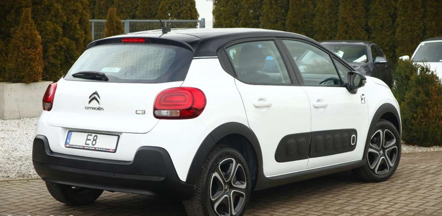 Citroen C3 cena 39900 przebieg: 61000, rok produkcji 2018 z Słupca małe 379